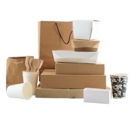 Одноразова упаковка для кафе купити оптом у Луцьку