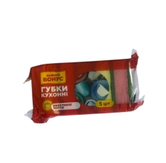 Губки кухонні Бонус 5