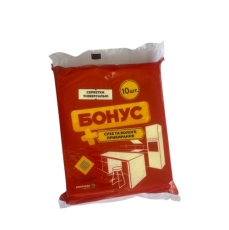 Серветки кухонні універсальні віскозні  Бонус 10