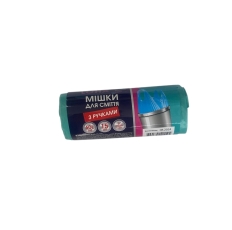 Пакети для сміття Тофікс 60л/15шт з ручками (1/24)