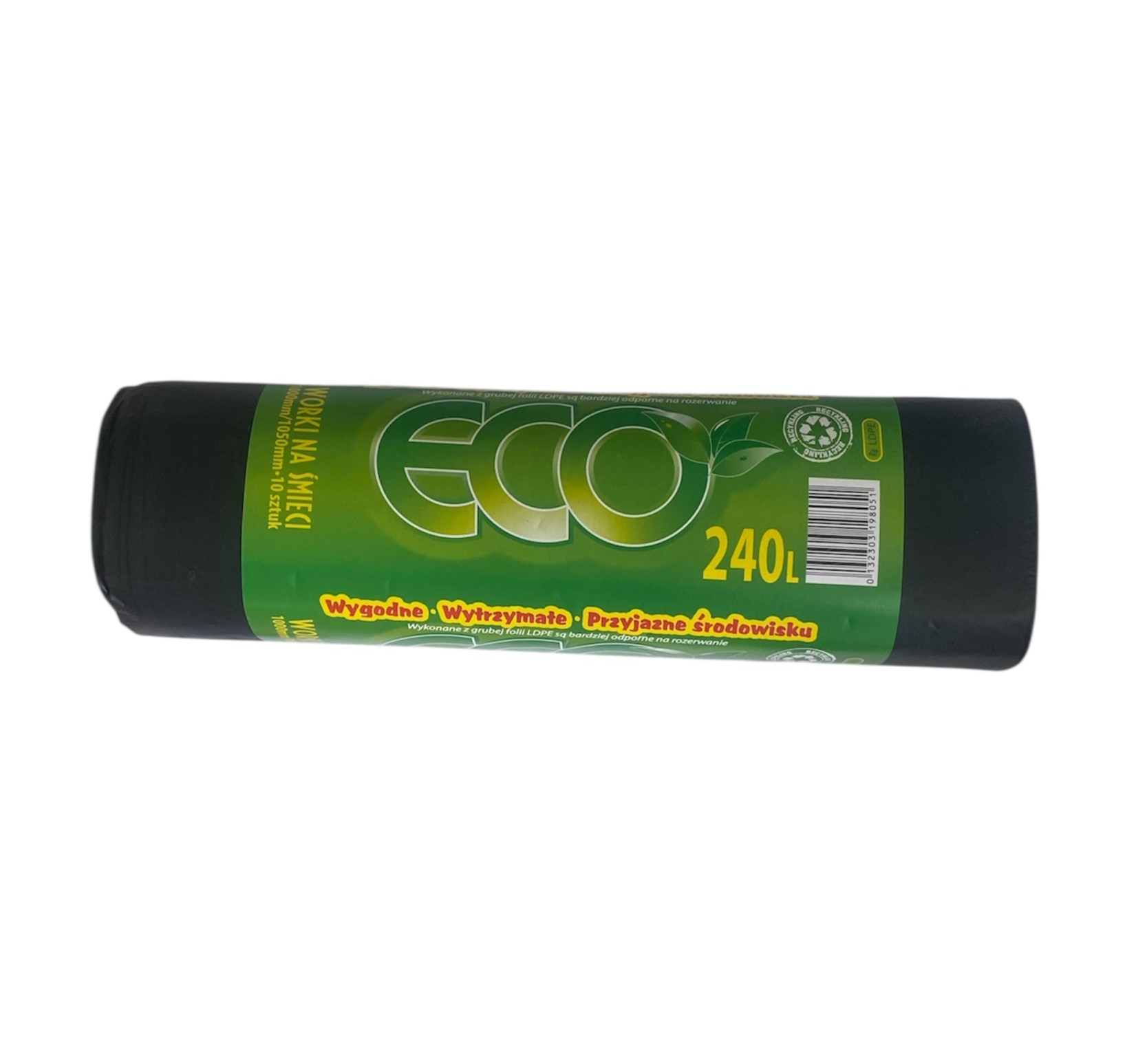 Пакети для сміття ECO Польща 240л/10 (1/10)