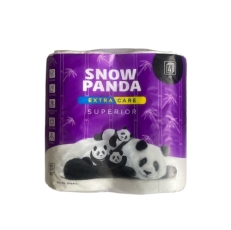 Туалетний папір СНІЖНА ПАНДА 4-шаровий 4шт