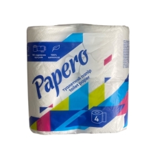 Туалетний папір Papero 2шар. 4р. (ТР055) (1/12)
