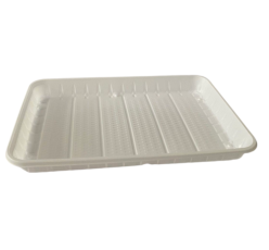 Тарелка пластиковая прямоугольная 155/225  Тарелка пластиковая прямоугольная 155/225 (100шт/уп) (22уп/ящ)