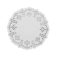 Ажурная салфетка 11,4см (4,5) Ажурная салфетка (100шт/уп) 11,4см (4,5) (40уп/ящ)