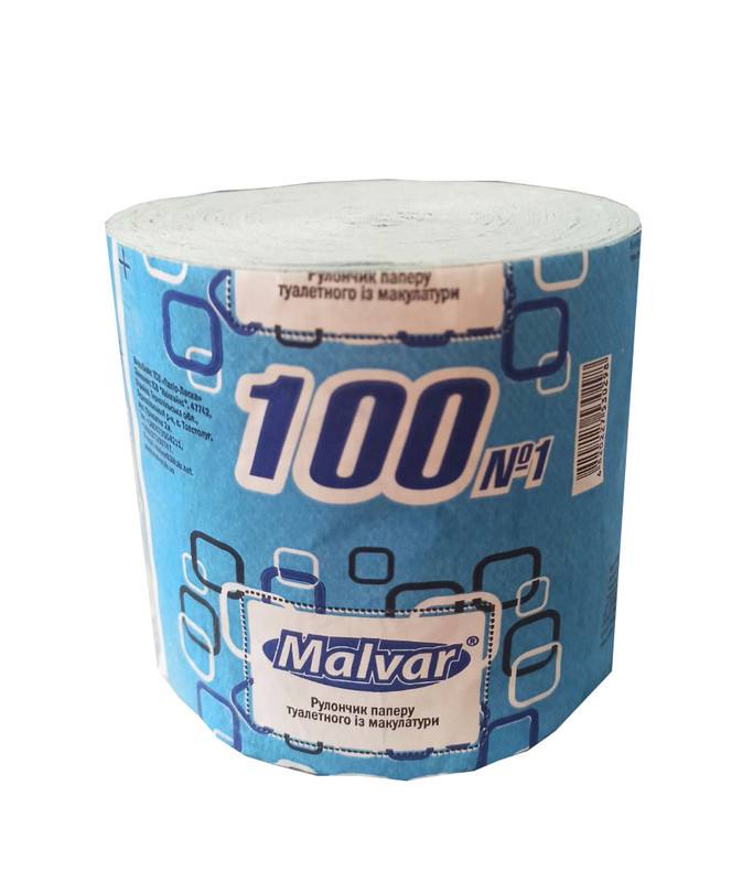 Туалетний папір Malvar 100 (48шт/уп)