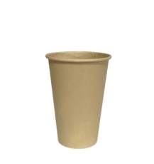 Стакан бумажный Бамбук 340мл d-80 (50шт/уп) (20уп/ящ)