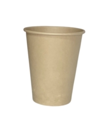 Стакан бумажный Бамбук 400мл d-90 (50шт/уп) (20уп/ящ)