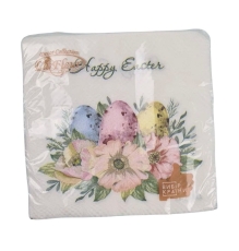 Серветки паперові La Fleur 33*33, 2-шар. (пасхальні) 16шт (1/16) Серветки паперові La Fleur 33*33, 2-шар. (пасхальні) 16шт (1/16)