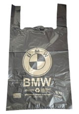 Пакет майка BMW 44*74 50мкм Большой (прочный) (50шт/уп) (10уп/м)