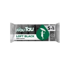 Губки кухонні TM Frau Tau Black 6шт.
