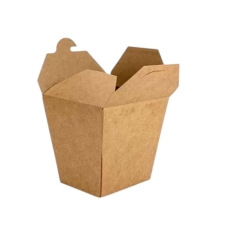 Коробка крафтова клеєна для локшини 850мл 100*75*115 