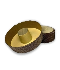 Форма для кексу кругла з отвором d200/60 (5шт/уп)