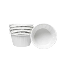 Форма Капсула d50/35 білий 74г/м2 (600шт/уп) (7а)