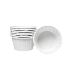 Форма Капсула d50/35 білий 74г/м2 (600шт/уп) (7а)